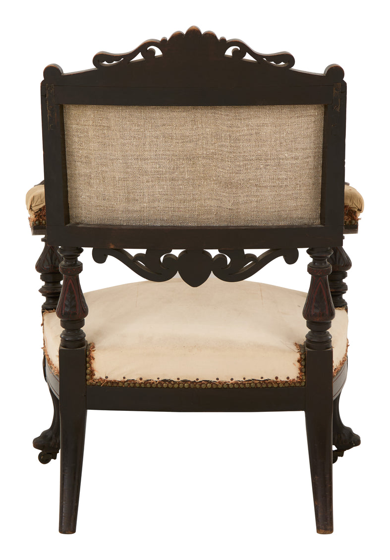 Antique Napoleon III Armchair