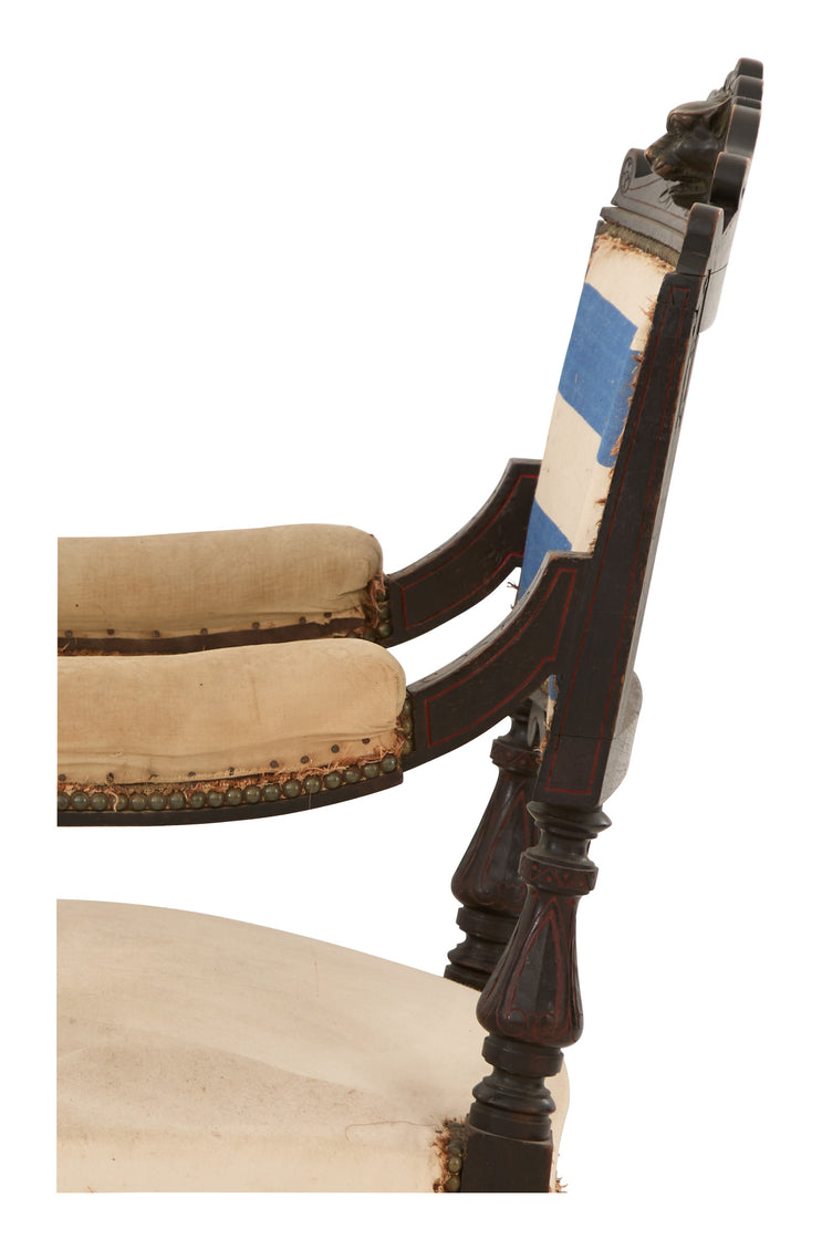 Antique Napoleon III Armchair