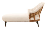 Antique Unupholstered Chaise Lounge