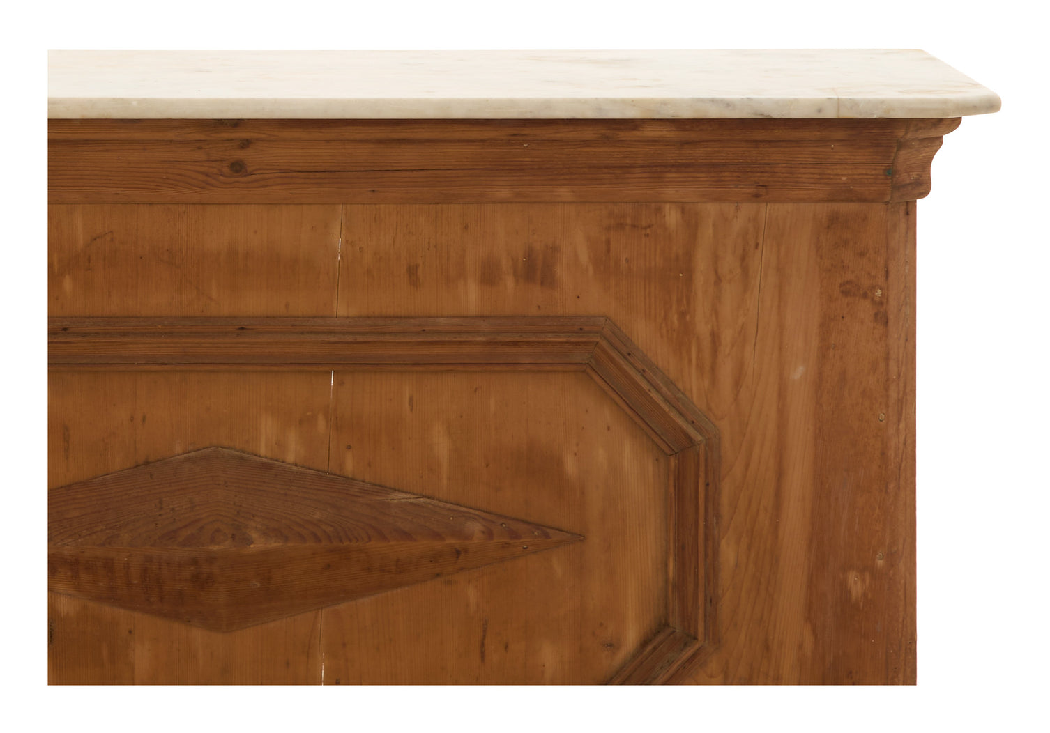 Antique Marble Top Counter