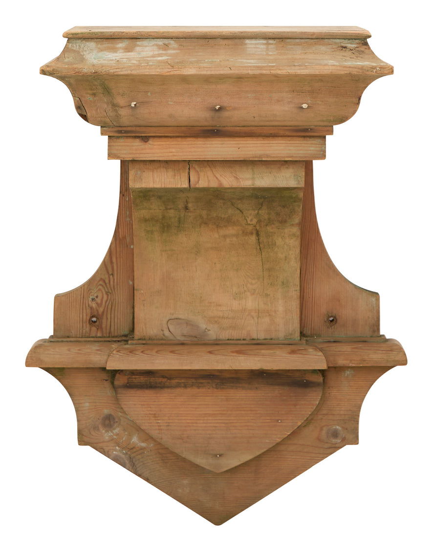 Vintage Wood Wall Shelf