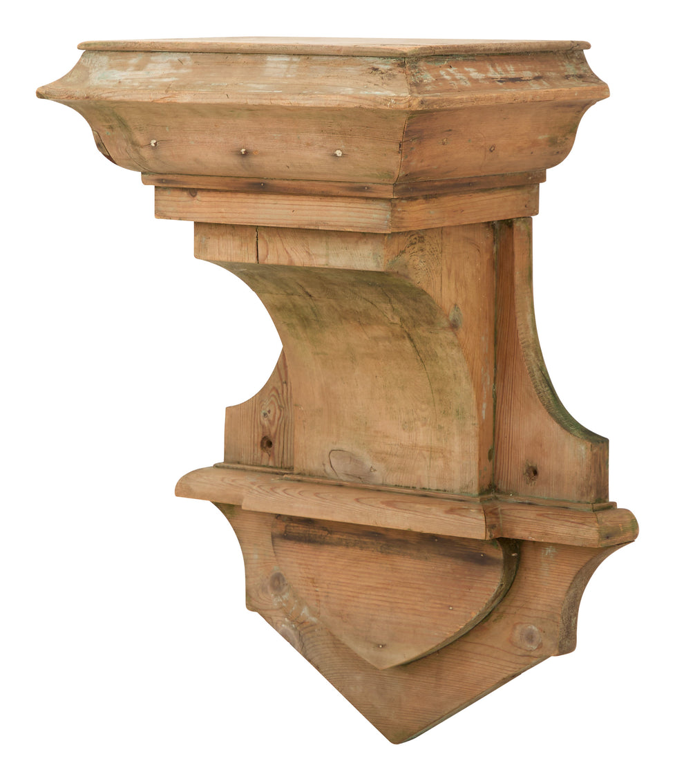 Vintage Wood Wall Shelf