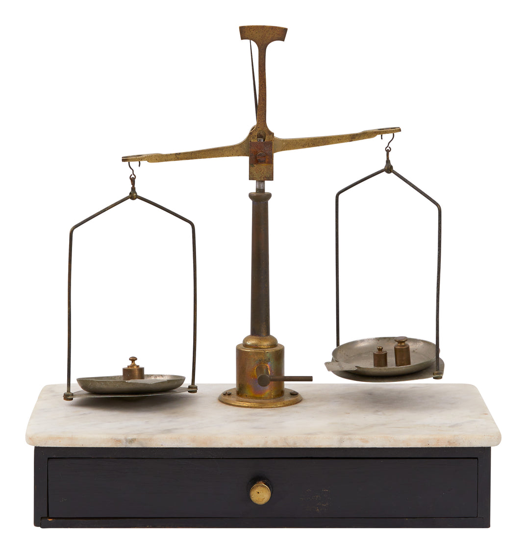 Antique Marble Scale