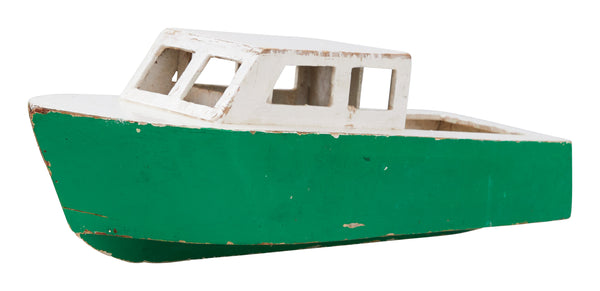 Vintage Wood Toy Boat