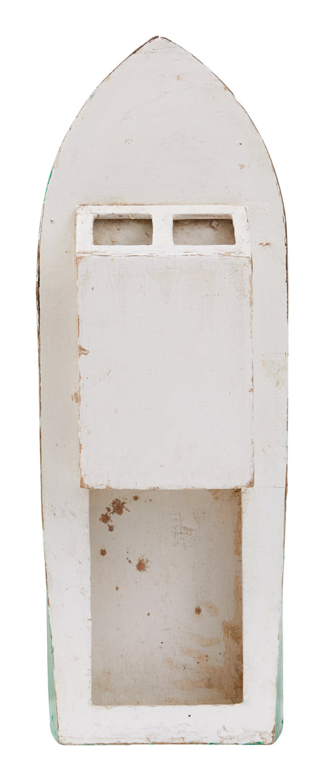 Vintage Wood Toy Boat