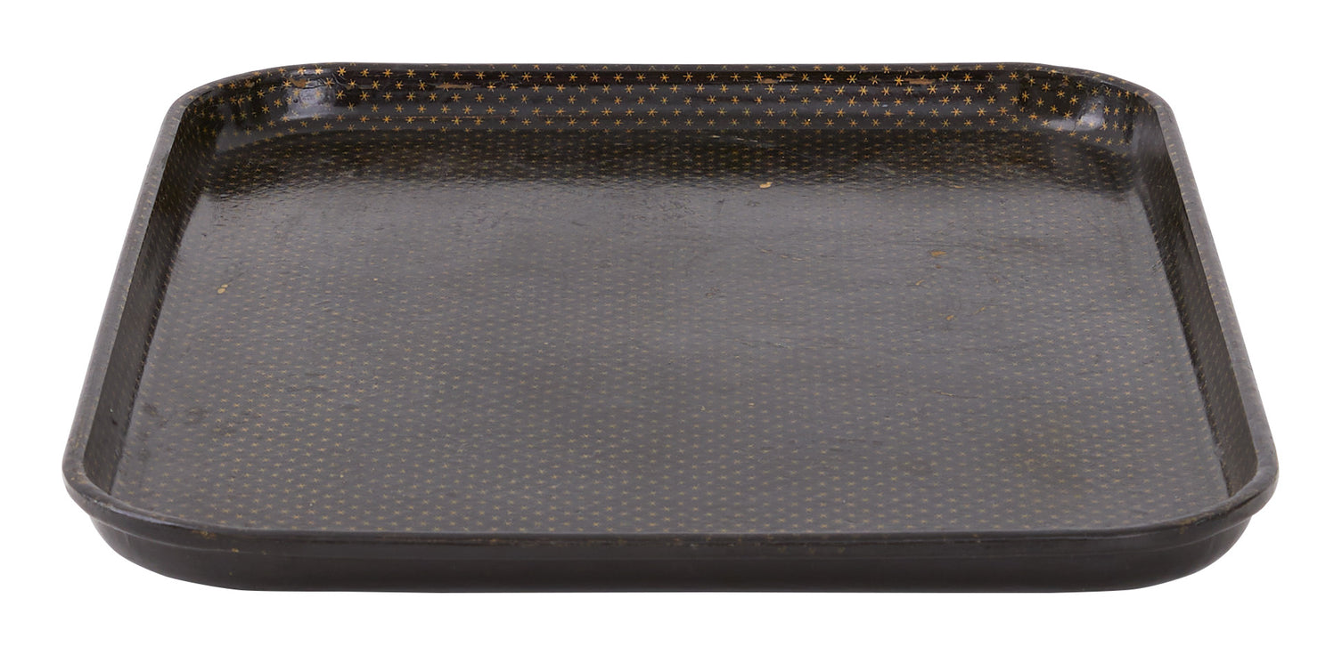 Antique Napoleon III Papier Mache Tray