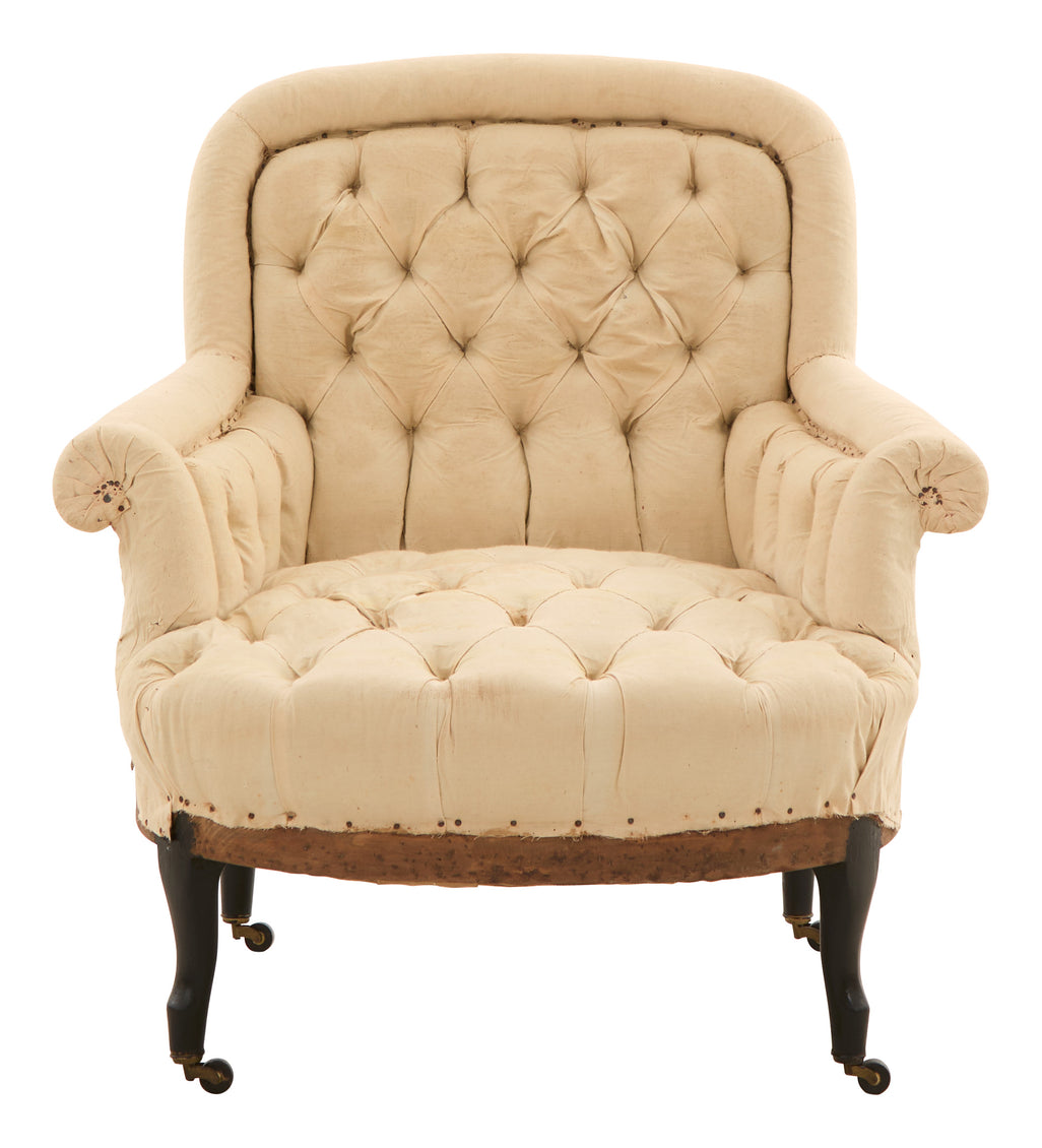 Antique Unupholstered Salon Set