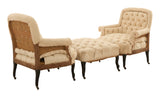 Antique Unupholstered Salon Set
