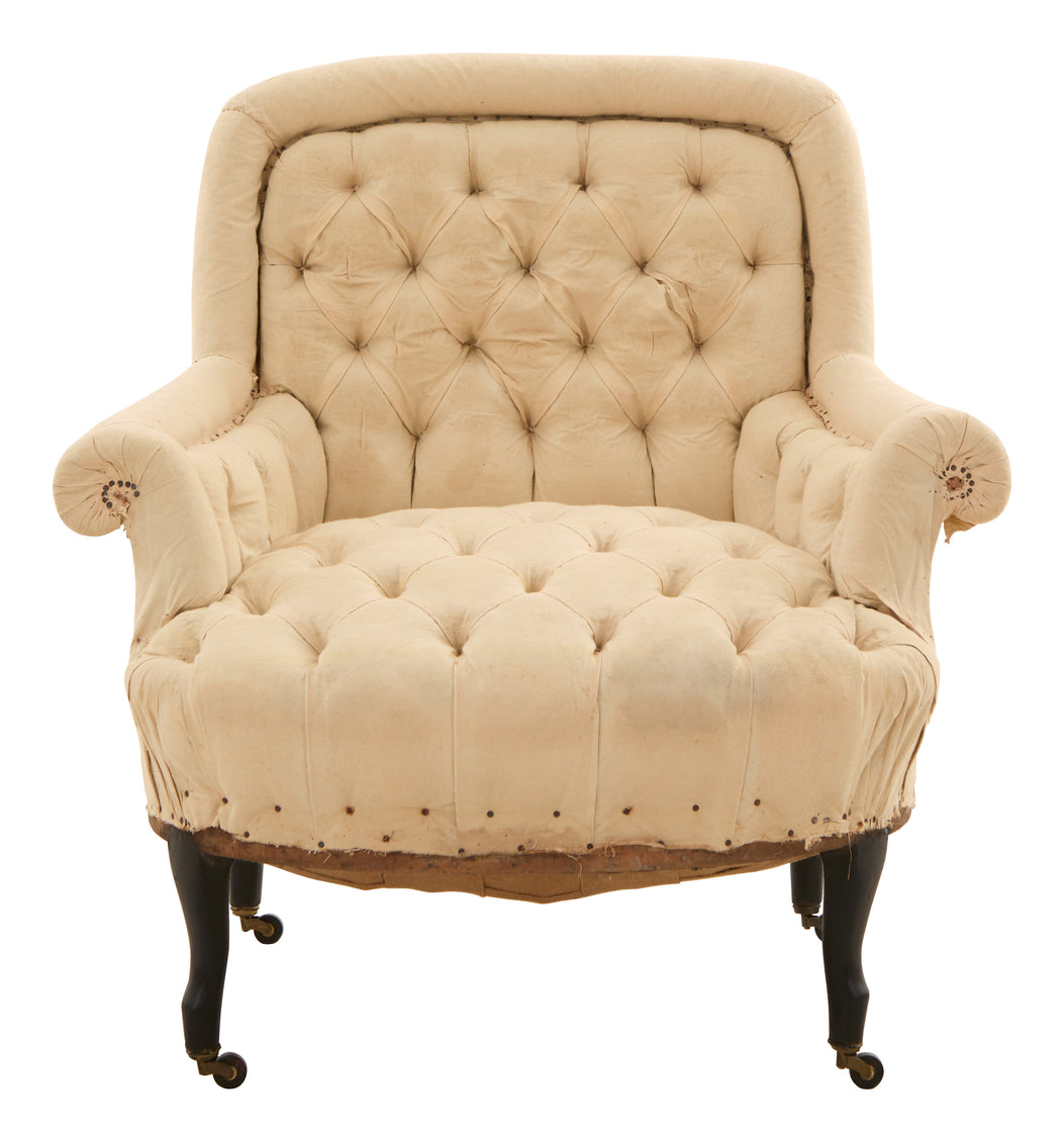 Antique Unupholstered Salon Set