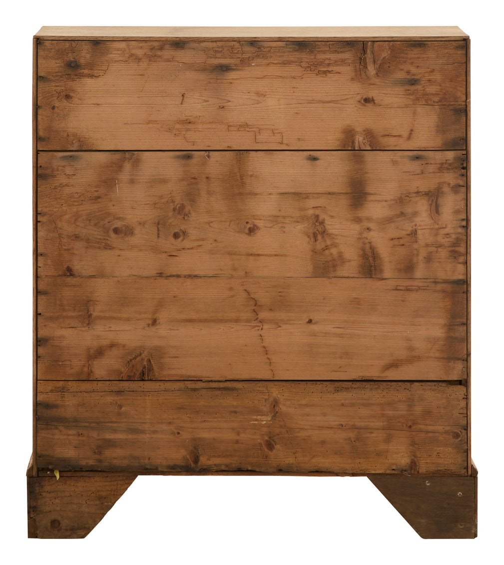 Antique Stripped Wood Secretary