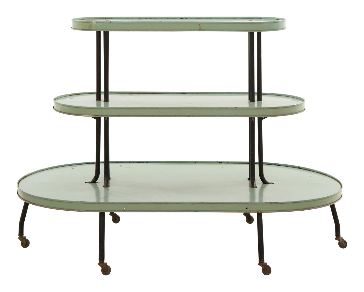 Vintage Metal Display Shelf