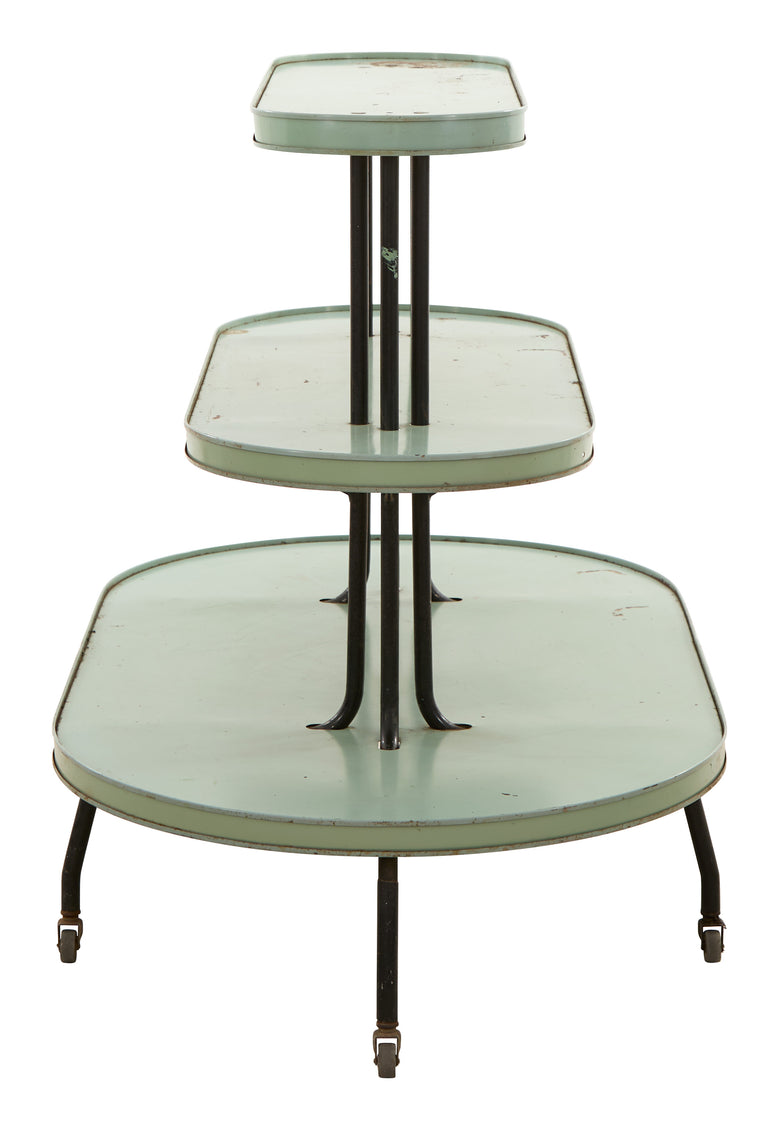 Vintage Metal Display Shelf