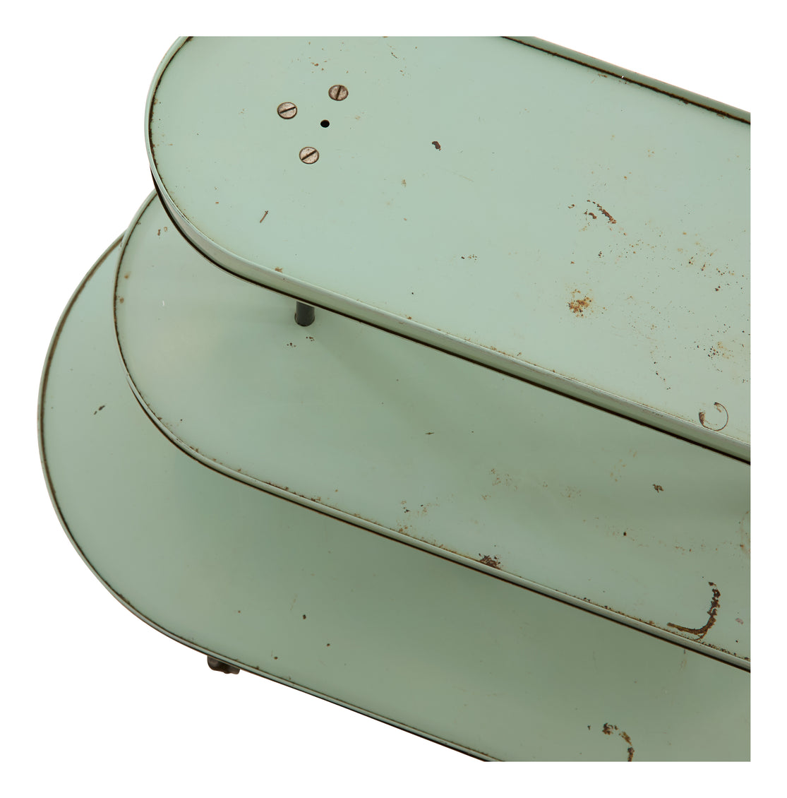 Vintage Metal Display Shelf