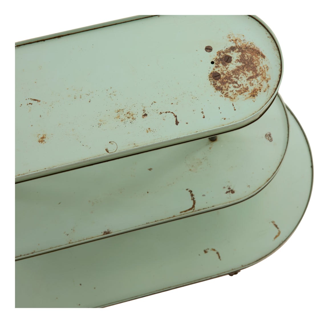 Vintage Metal Display Shelf