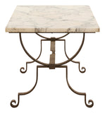 Vintage Marble Top Coffee Table