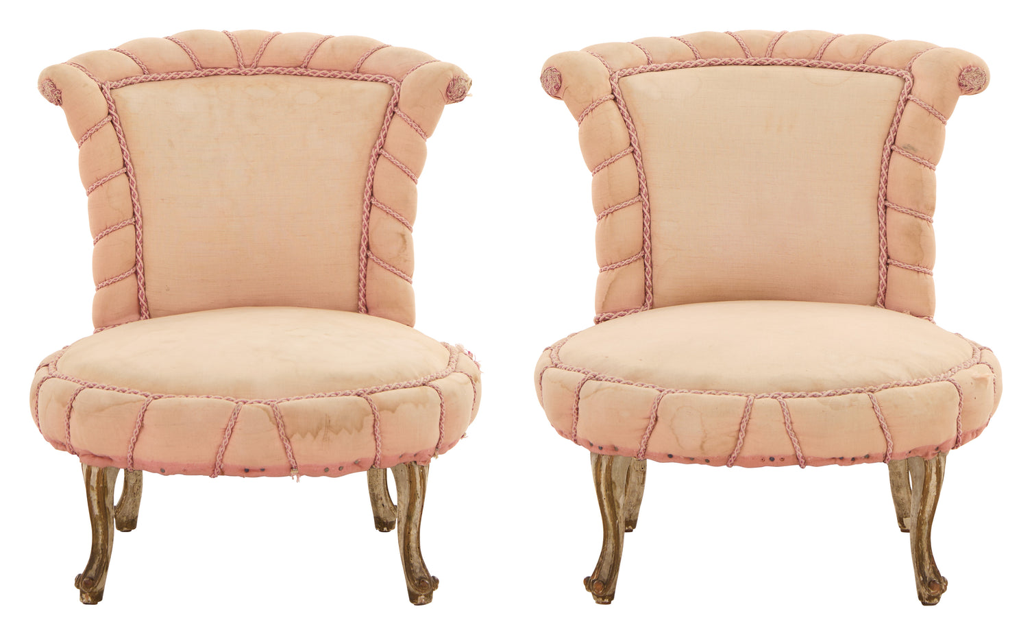 Vintage Round Slipper Chair