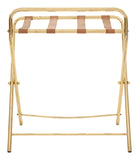 Vintage Brass Luggage Stand