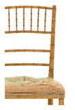 Vintage Gilt Faux Bamboo Chiavari Chair
