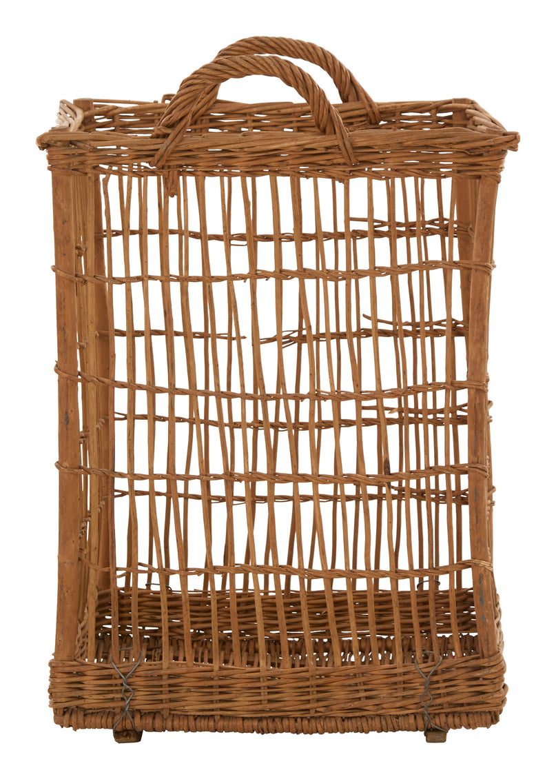 Antique Rattan Basket