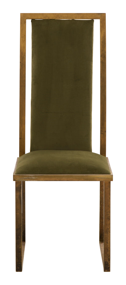 Vintage Brass Dining Chair