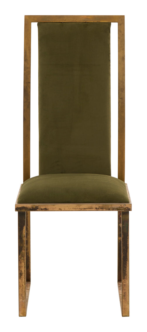 Vintage Brass Dining Chair