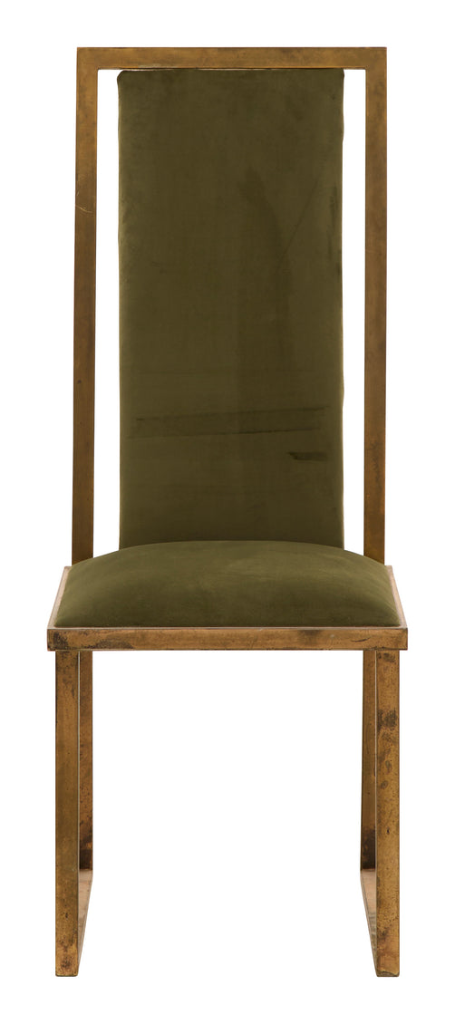 Vintage Brass Dining Chair