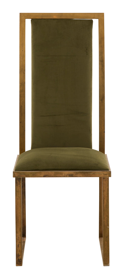 Vintage Brass Dining Chair