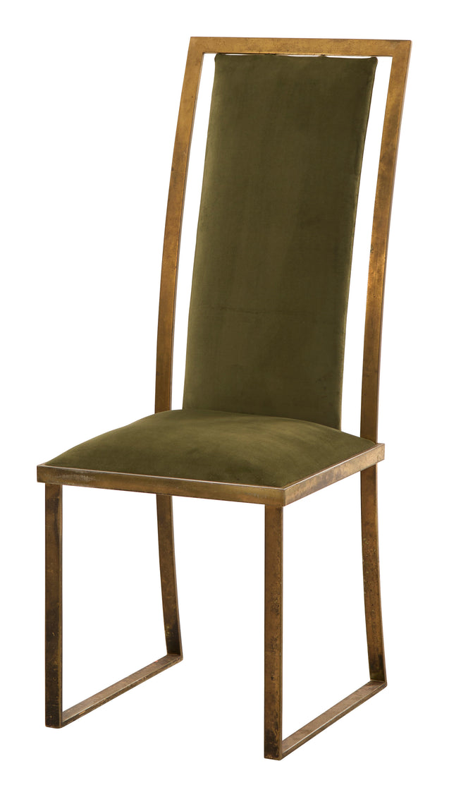 Vintage Brass Dining Chair