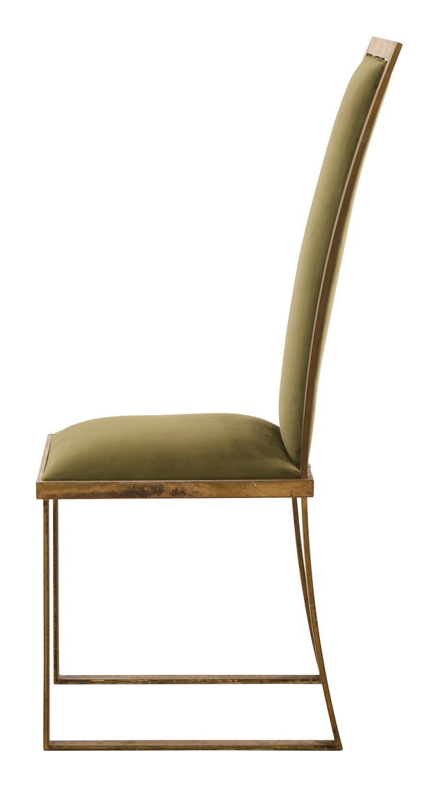 Vintage Brass Dining Chair