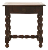 Antique Spanish Wood Side Table