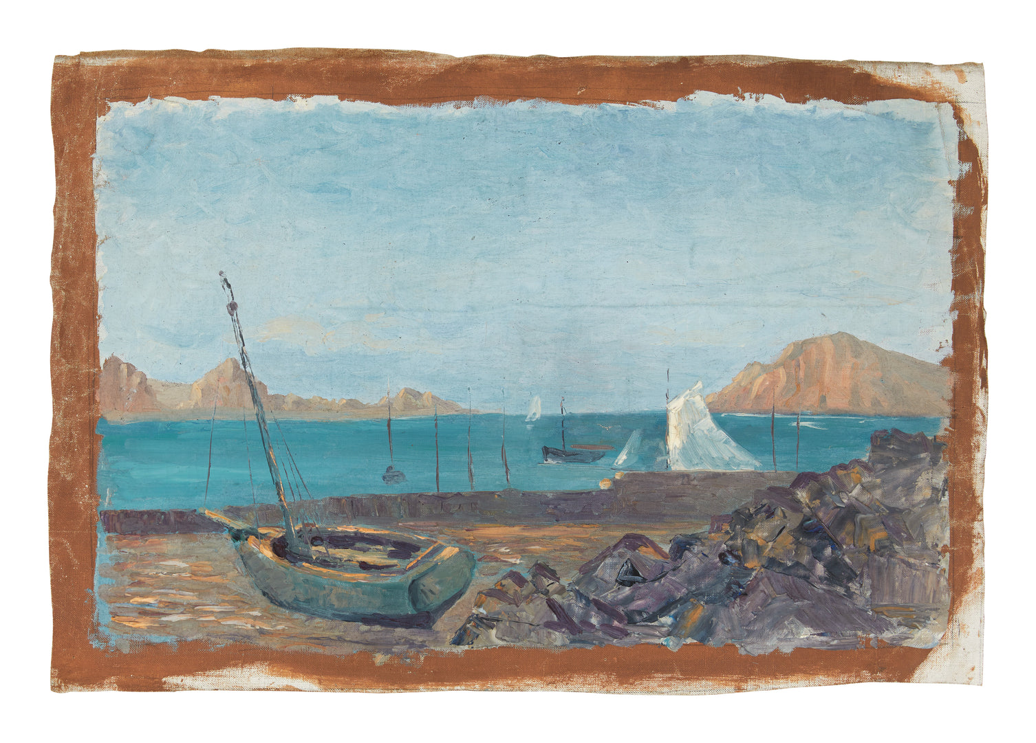 Vintage Oil Painting Canvas I