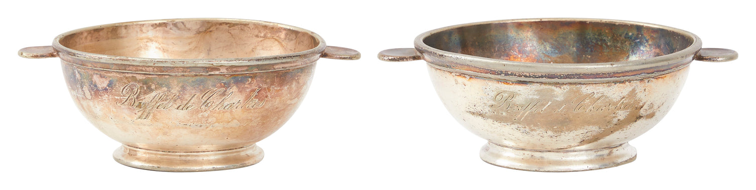 Antique Hotel Silver Bowl - Small