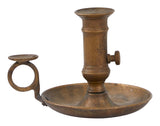 Antique Brass Napoleon Candlestick