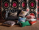 Chopra Scarlett Striped Pillow