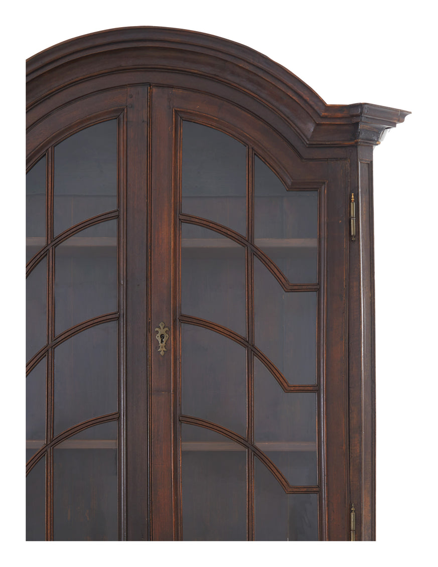 Antique Wood Breakfront