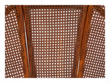 Vintage Rattan Winged Headboard