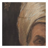 Antique Oil Portrait