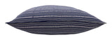 Navy and Off White Stripe Pillows