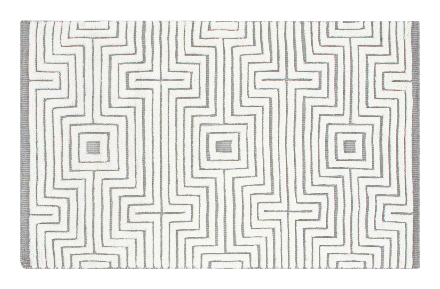 Farso Rugs - Ivory & Grey