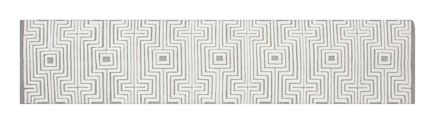 Farso Rugs - Ivory & Grey