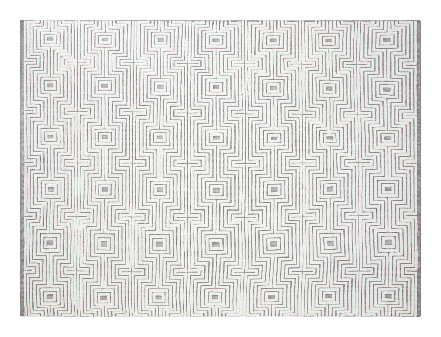 Farso Rugs - Ivory & Grey