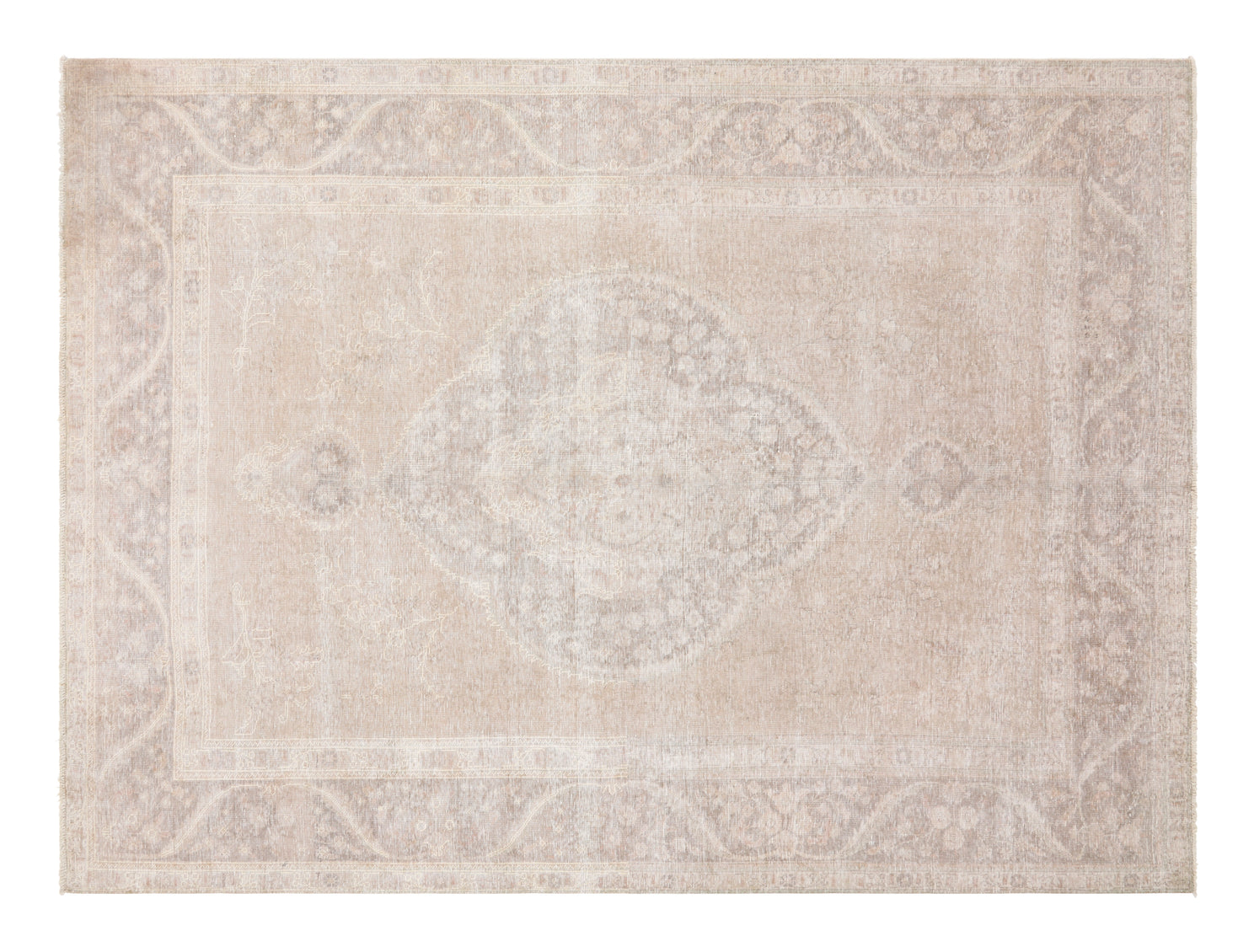 Vintage Tabriz Rug - 11'6" x 8'2"