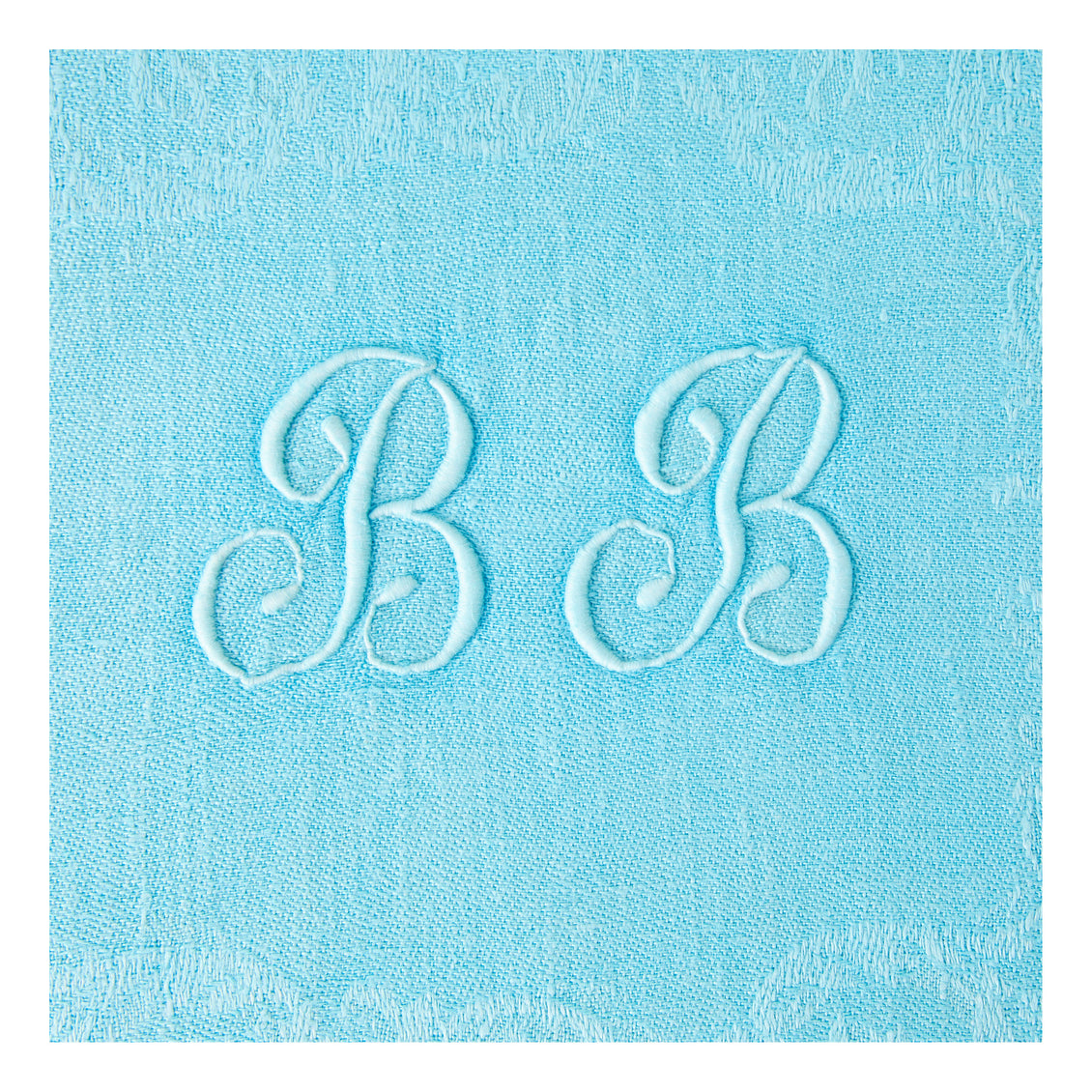 Vintage French Napkin - Cadet