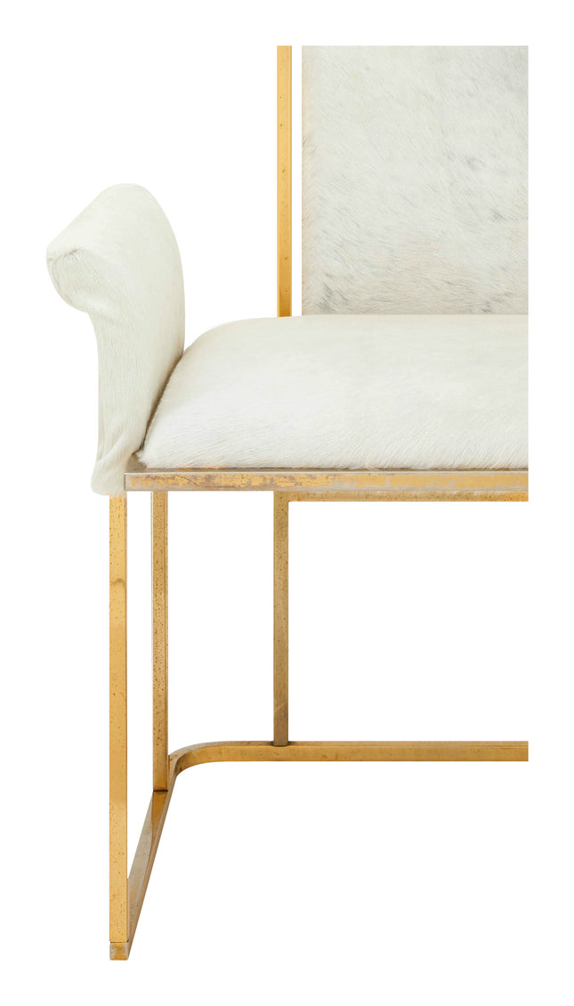 Vintage Brass Dining Chair