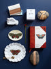Astier de Villatte Burgundy Butterfly Plate