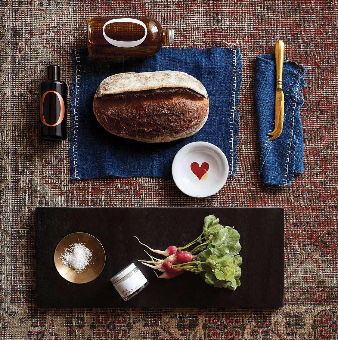 Astier de Villatte Heart Deep Saucer