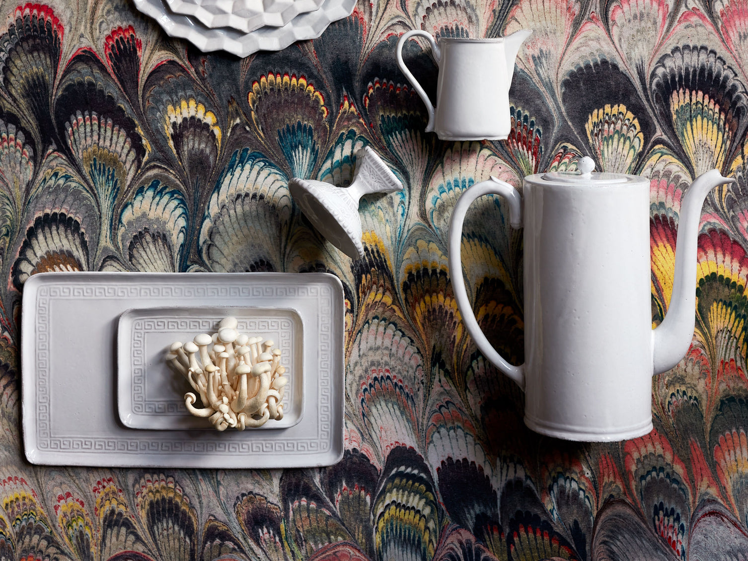 Astier de Villatte Labyrinthe Serveware