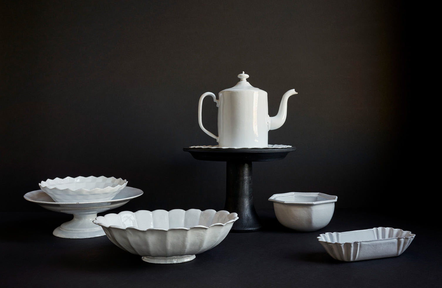 Astier de Villatte Benoit Teapot