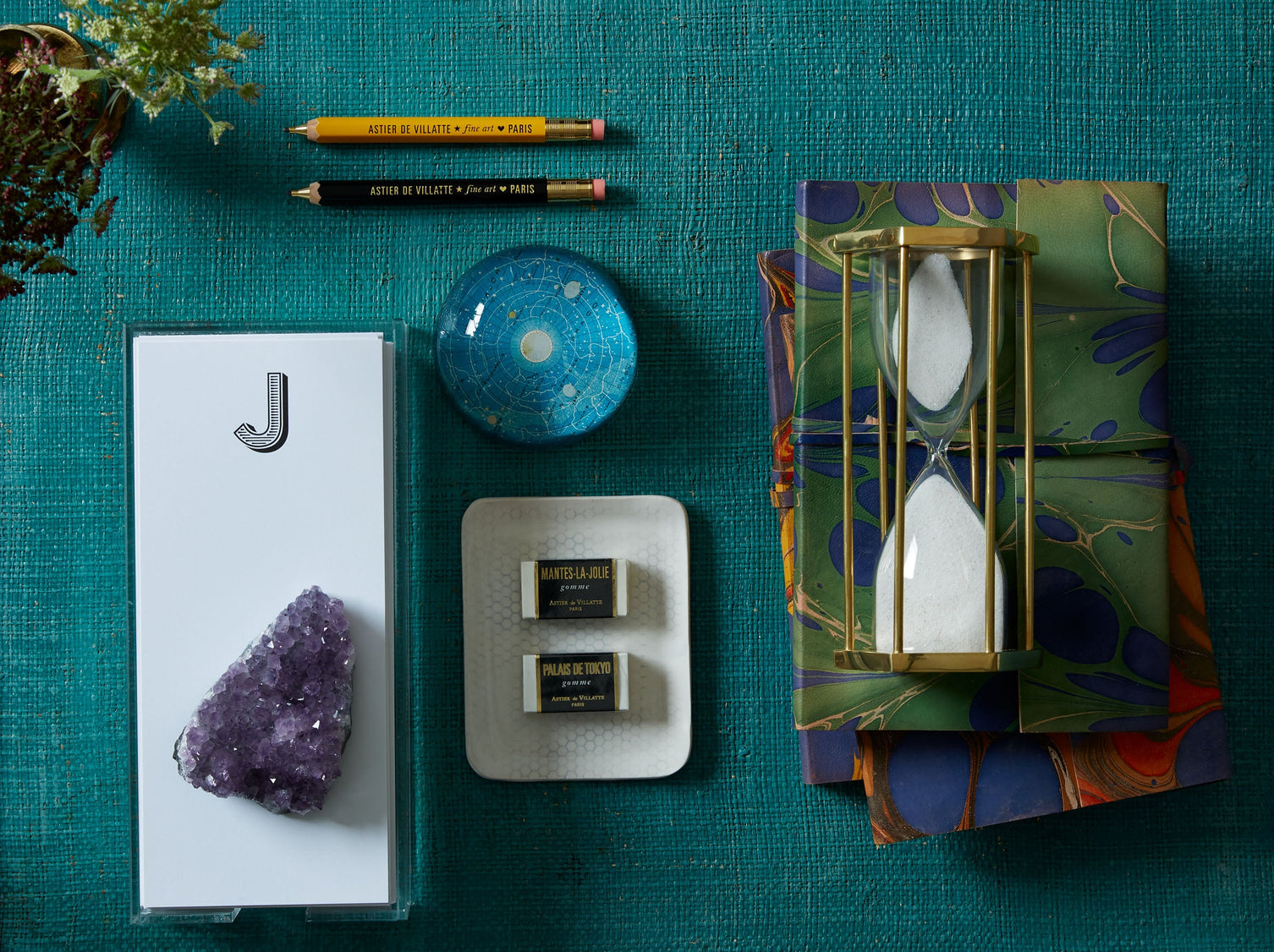 Blue Universe Paperweight