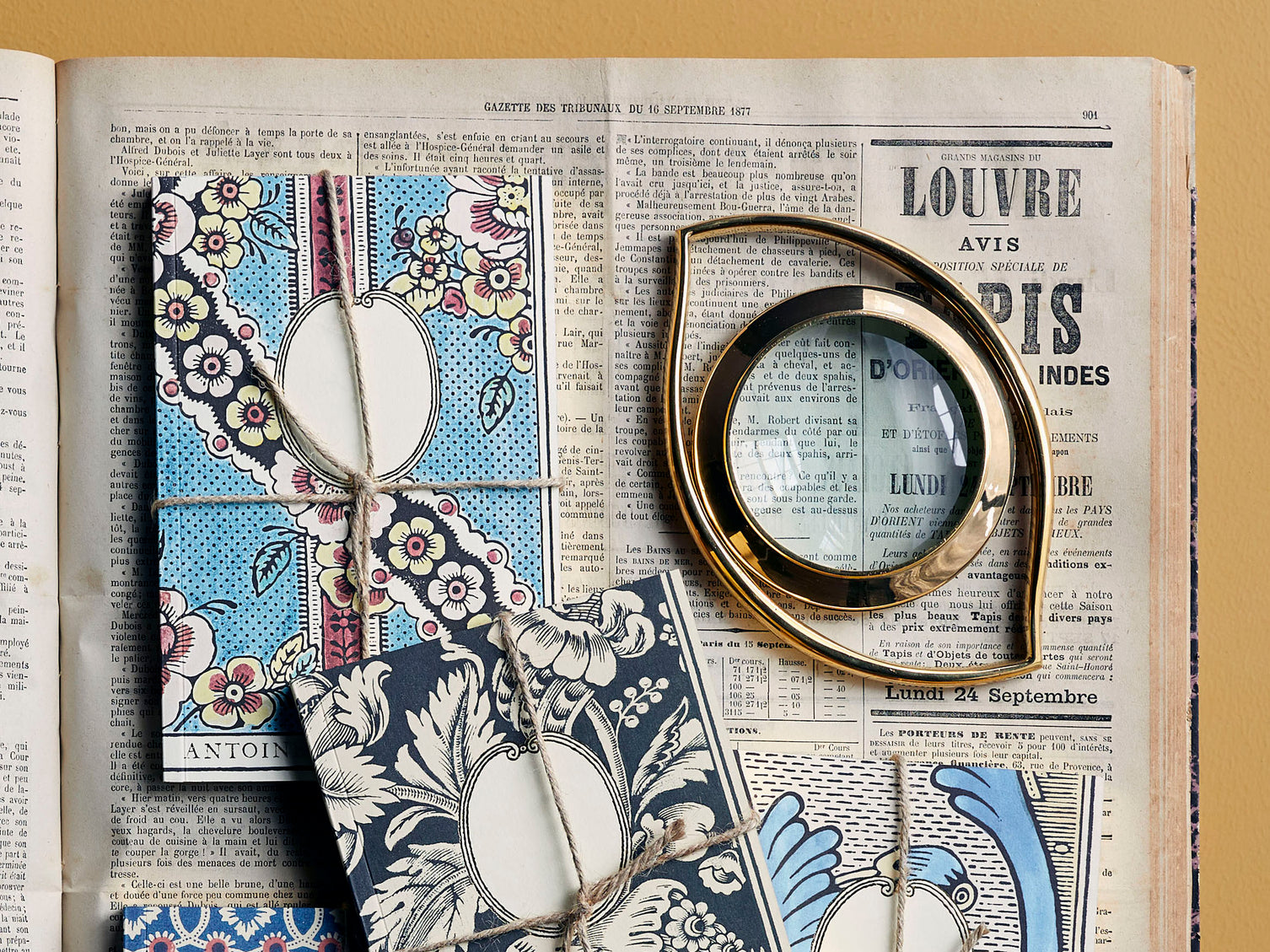Brass Eye Magnifying Glass